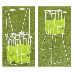 Foldable Basket for Tennis Balls, Capacity of 75 Balls