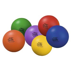 6 Volley® Softi foam balls