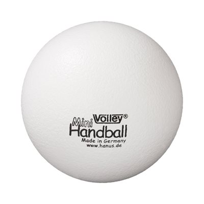 Foam Volley® White Mini-Handball, 6,3" (16 cm)