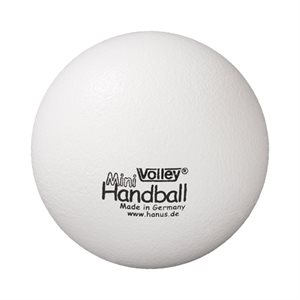 Foam Volley® White Mini-Handball, 6,3" (16 cm)