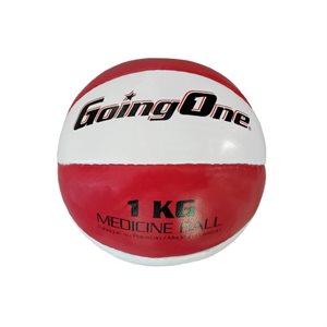 Going One® Leather Medicine Ball