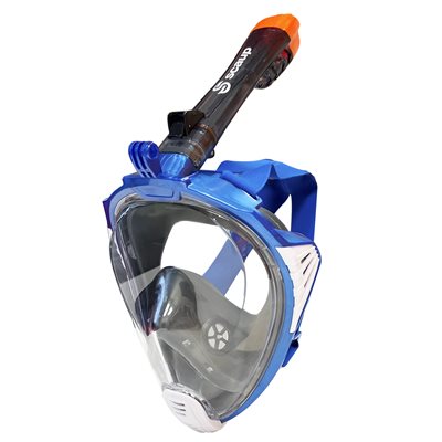 Scaup® «Exumas» Full-Face Snorkeling Mask with Foldable Snorkel for Adults