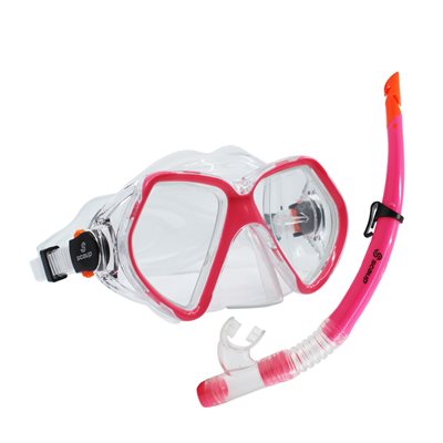 Scaup® «Bavaro» Leisures Series Diving Mask with Snorkel for Adults