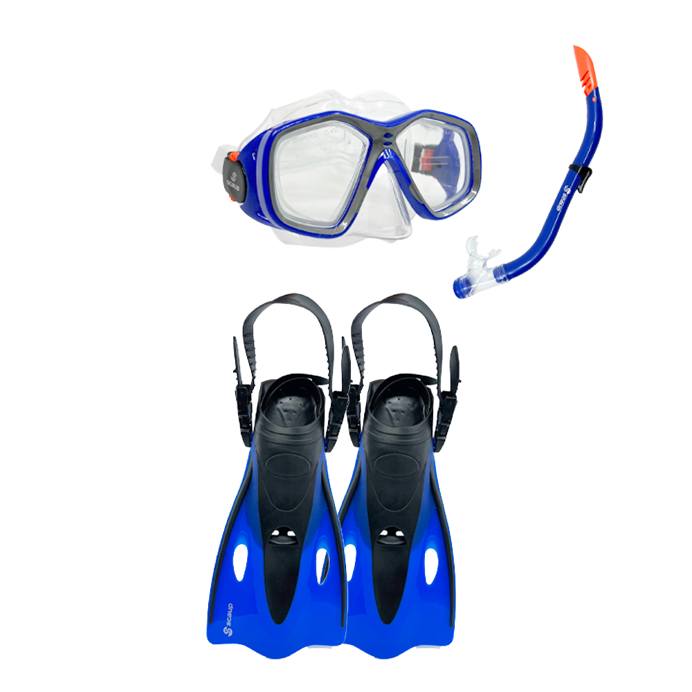 Complete Scaup® «Komodo» Leisure Serie Diving Set for Kids