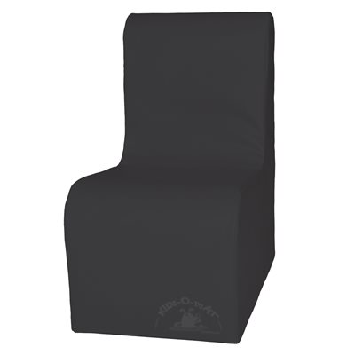 Foam chair for 1 child, black