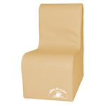 Sofa en mousse 1 place pour enfants, beige