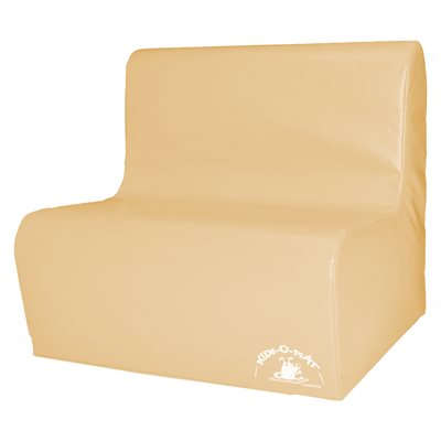 Sofa en mousse 2 places pour enfants, beige