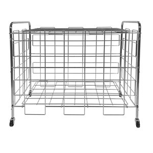 Steel Ball Cage, 36 x 24 x 41" (91 x 61 x 104 cm)