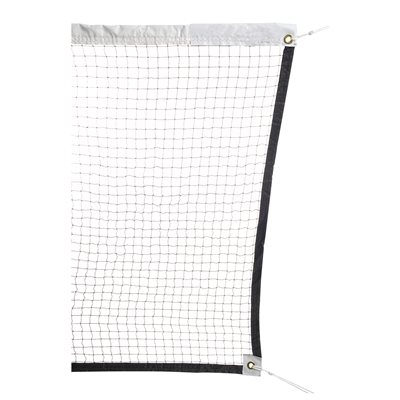 Tournament badminton net, nylon cable