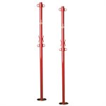 Pair of Spieth Anderson® Double Steel Badminton Posts, 1.9" (4.8 cm)