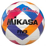 Orange, Pink and Blue Mikasa® «Beach Classic» Beach Volleyball