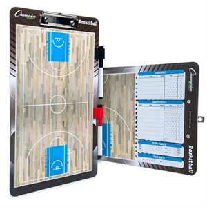 Coach Clipboard, Basketball, 10 x 16" (25 x 40 cm)