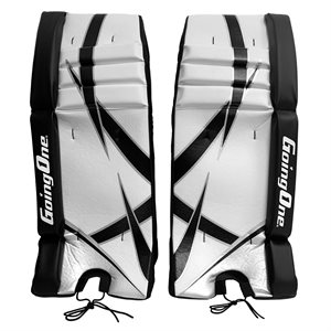 Pair of Going One® Street Hockey Junior Goalkeeper Pads