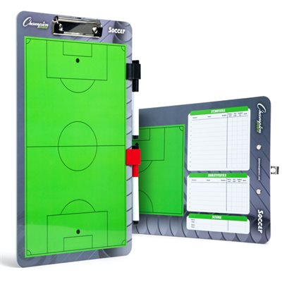 Coach Clipboard, Soccer, 10 x 16" (25.5 x 40 cm)