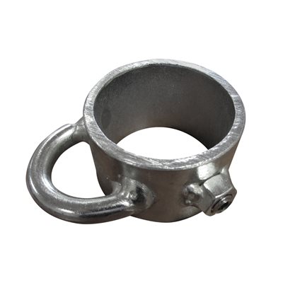 Zinc Plated Steel Ring and Hook for Climbing Rope