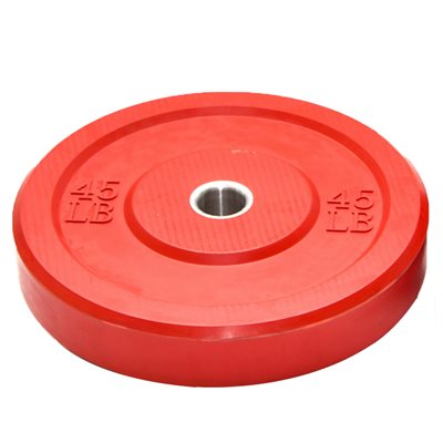 Colored bumper plate