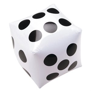 Giant inflatable dice