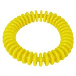 Flexible vinyl ring, 6", yellow