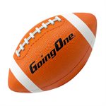 Set of 6 Recreational Going One® Rubber Footballs, Junior #6