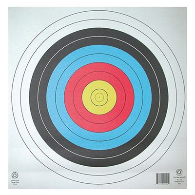 Round paper target