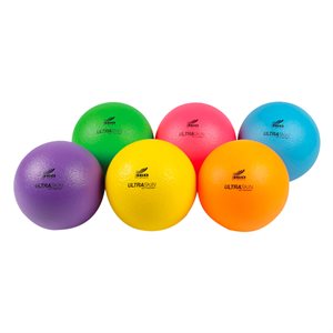 6 neon foam balls Ultraskin