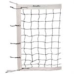 Filet de volleyball de tournoi Going One® de 9,75 m (32') blanc, avec câble en acier de 11,5 m (38')