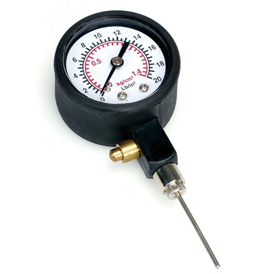 Manual inflation gauge w / deflation button