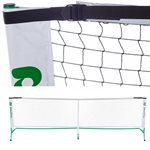 PickleBall Inc® «Diller» Portable Steel Pickleball Complete Tournament Set, 22' (6.7 m)