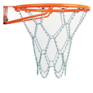 Metallic basketball net