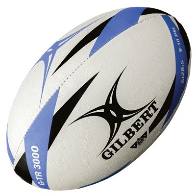 Gilbert® «G-TR3000» Rubber Training Rugby Ball