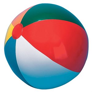 Multicolored beach ball