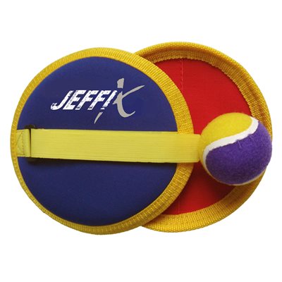 Velcro throw and catch game set