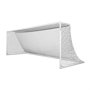 Kwik Goal® «European Club» Deluxe Junior Soccer Goal, Round Posts, 6.5' x 18.5' x 2' x 7'