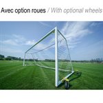 Kwik Goal® «Evo 2.1 Evolution» Senior Soccer Goal, Round Posts, 8' x 24' x 3' x 9' 