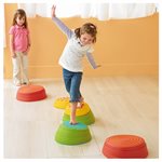 Set of 6 WePlay® «Rainbow River» Balance Course Stones