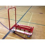 Chariot à poteaux de volleyball en acier Laurentian Athletics®, Capacité de 4 poteaux de 4,8 cm (1,9")