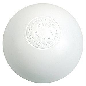 White Official Lacrosse Ball