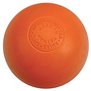 Orange Official Lacrosse Ball