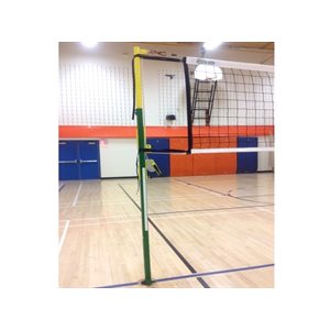 Pair of Volleyball, Badminton, Tennis and Pickleball Laurentian Athletics® Steel Posts, 1.9" (4.8 cm)