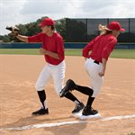 Set of 3 Rubber Baseball Bases with Anchors