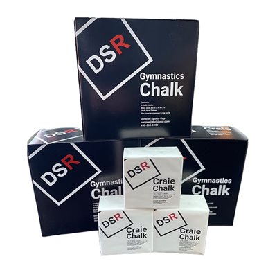 Magnesium Carbonate Chalk, Case of 24x8 Blocks, 2 oz