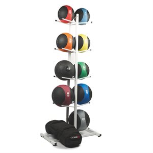 Double Medicine Balls Rack, 70 x 20 x 24" (178 x 53 x 61 cm)