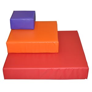 Square stairs foam module
