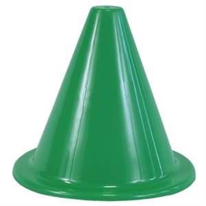 Rigid plastic cone