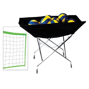 Professional Mini-Volleyball Set, Net of 20' (6 m)