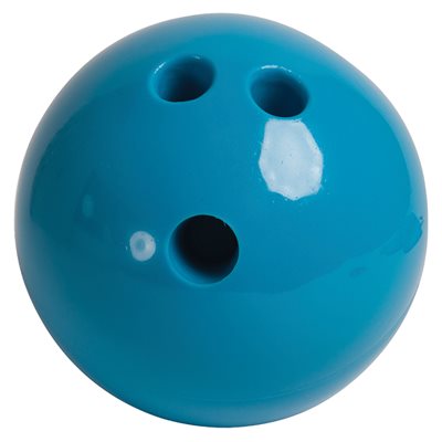 Boule de bowling en plastique