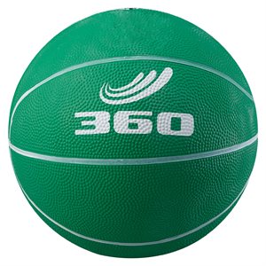 Rubber junior basketball, green