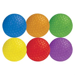 6 Easy Grip textured balls