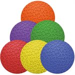 Set of 6 «Easy Grip» Textured Soft Vinyl Balls, 8" (20 cm)