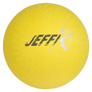 Playground rubber ball, yellow